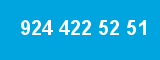 924 422 52 51 924 422 52 51